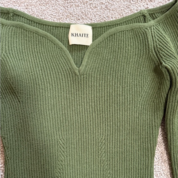 Khaite Green Dress. - Picture 15 of 15